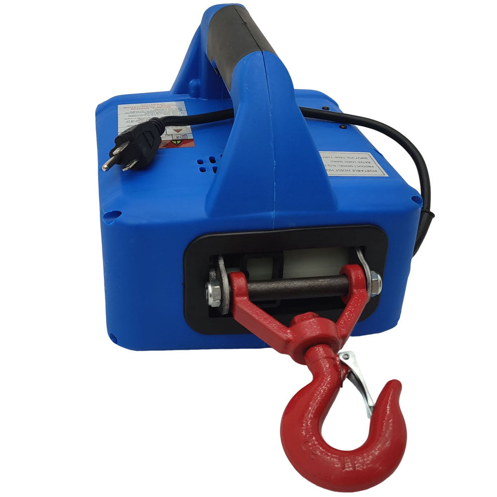 Crane Electric Hoist Three in One Wire Control Remote Control Manual Portable 110V