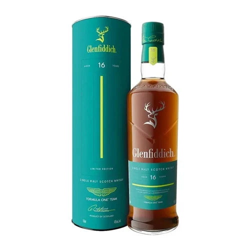 2026 NewGlenfiddich Aston Martin F1 16 Year Old Single Malt Scotch Whisky
