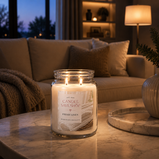 Fresh Linen Scented Candle