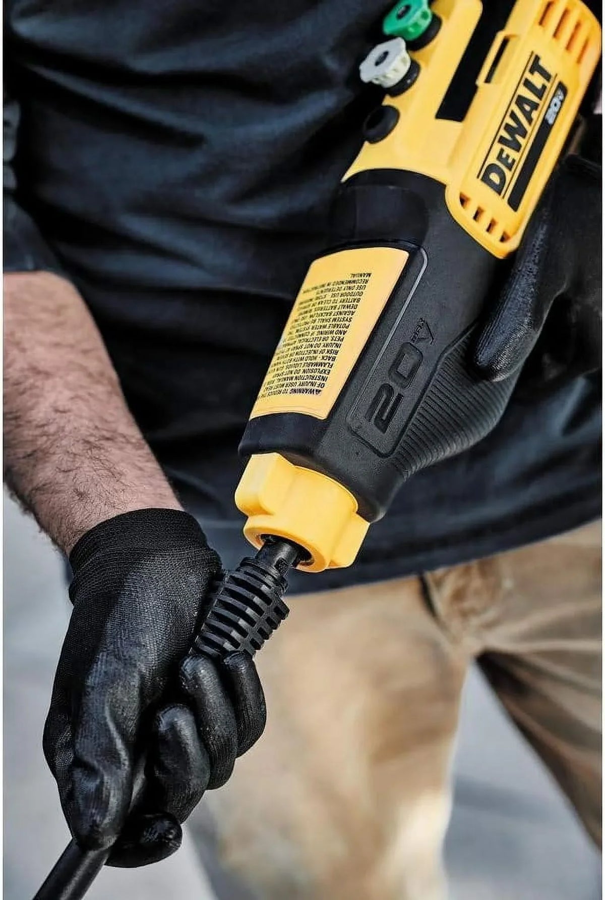 2026 NewDEWALT Cordless Pressure Washer, Power Cleaner, 550-PSI, 1.0 GPM, Battery & Charger Included DCPW550P1