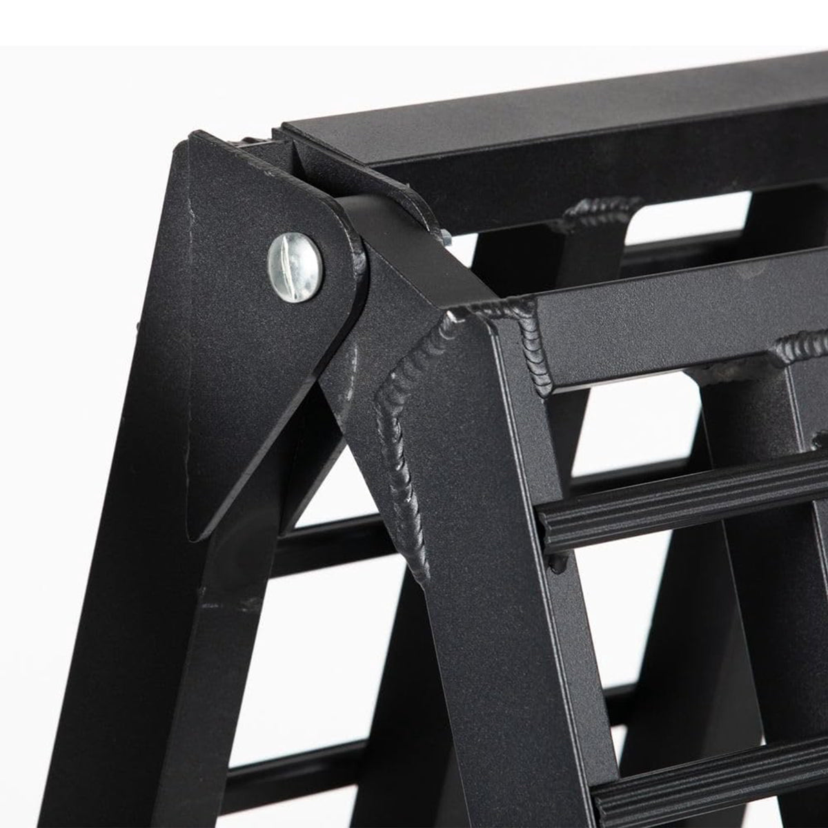 Titan Ramps 9' Folding Motorcycle Loading Ramp, Arched Aluminum, 1,000 lb Capacity, Black, 2 Pack