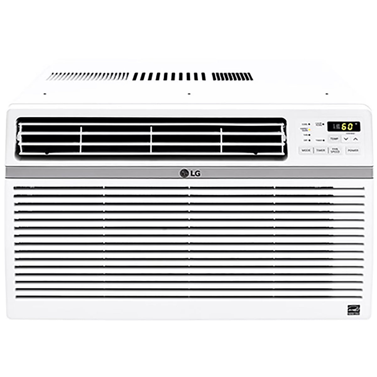 LG 8, 000 BTU 340 Sq Ft Window Air Conditioner with Remote Control, White, LW8016ER