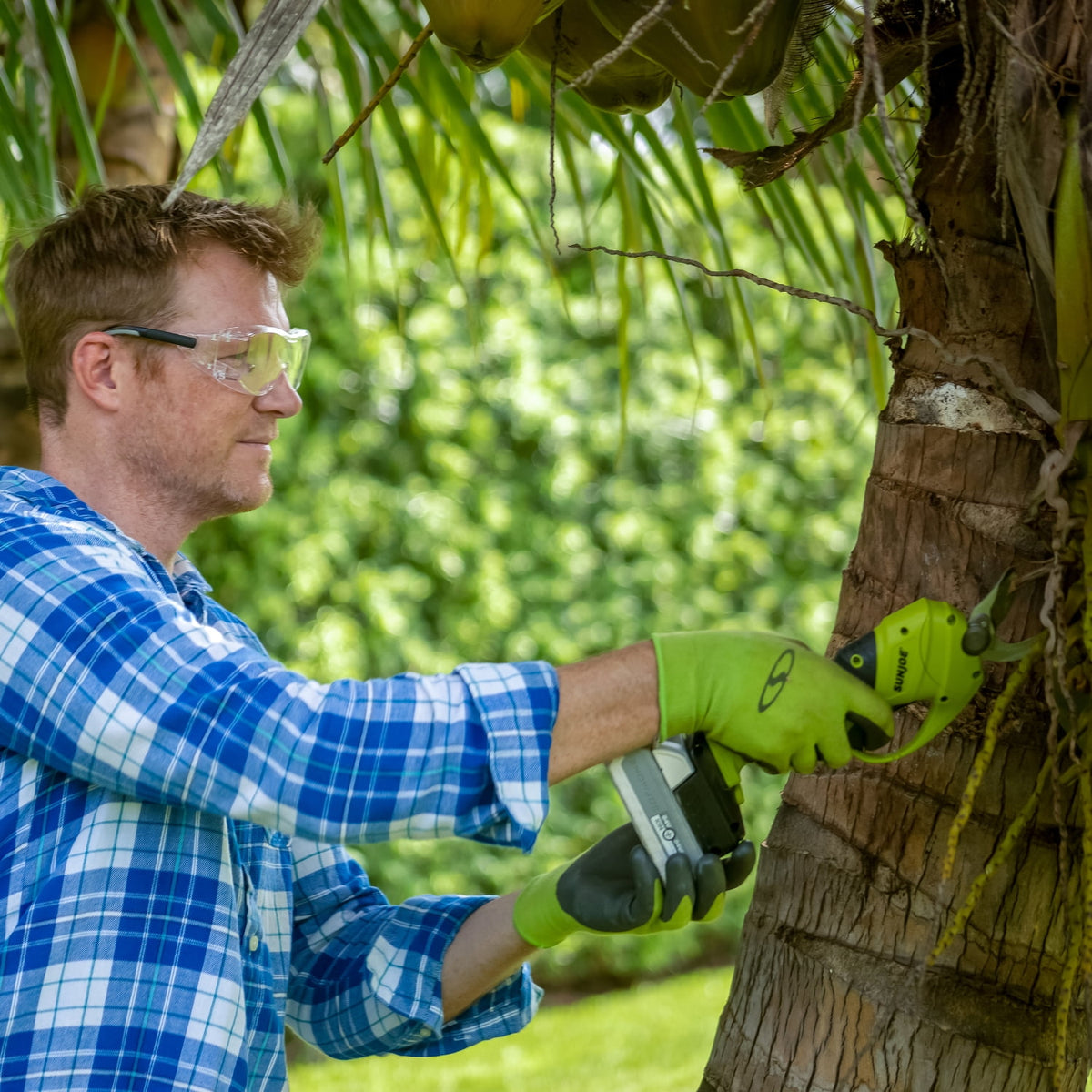 Sun Joe 24-Volt IONMAX Cordless Handheld and Long-Reach Pruner and Lopper Tool
