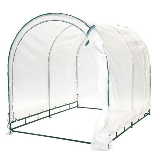 True Shelter GH68 6 x 8 Foot Portable Steel Frame & Polyethylene Greenhouse Kit