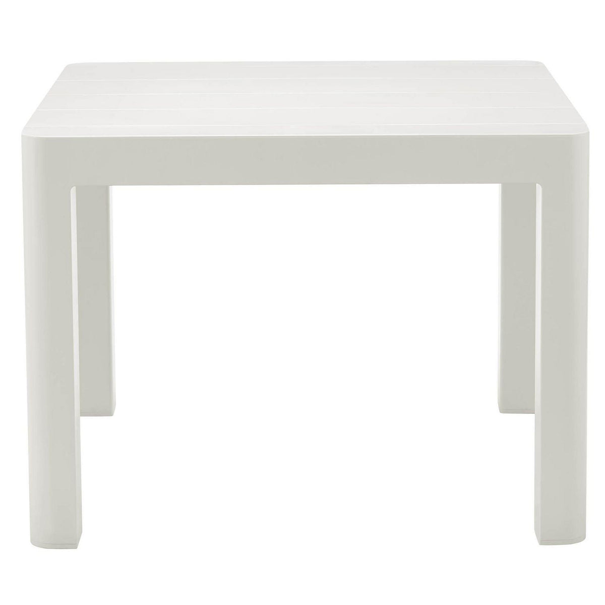 Patioflare 40IN Square Patio Table, Cream