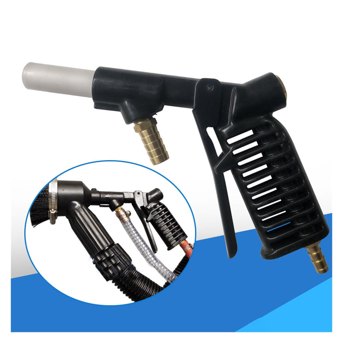28 Gallon Nozzle Sandblaster Gun Vacuum Recovery Sandblaster Nozzle Small Sandblasting Machine