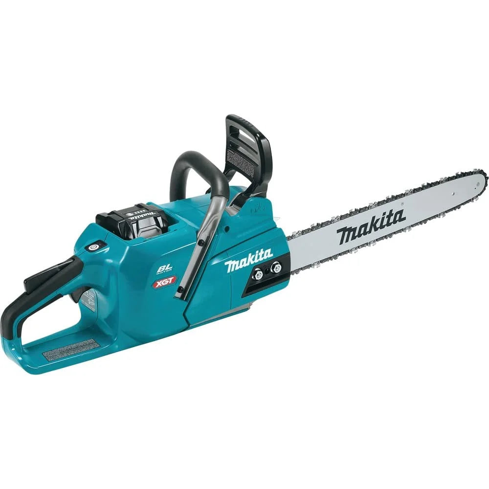 2026 NewMakita GCU04T1 40V max XGT Brushless Lithium-Ion 18 in. Cordless Chain Saw Kit (5.0Ah)