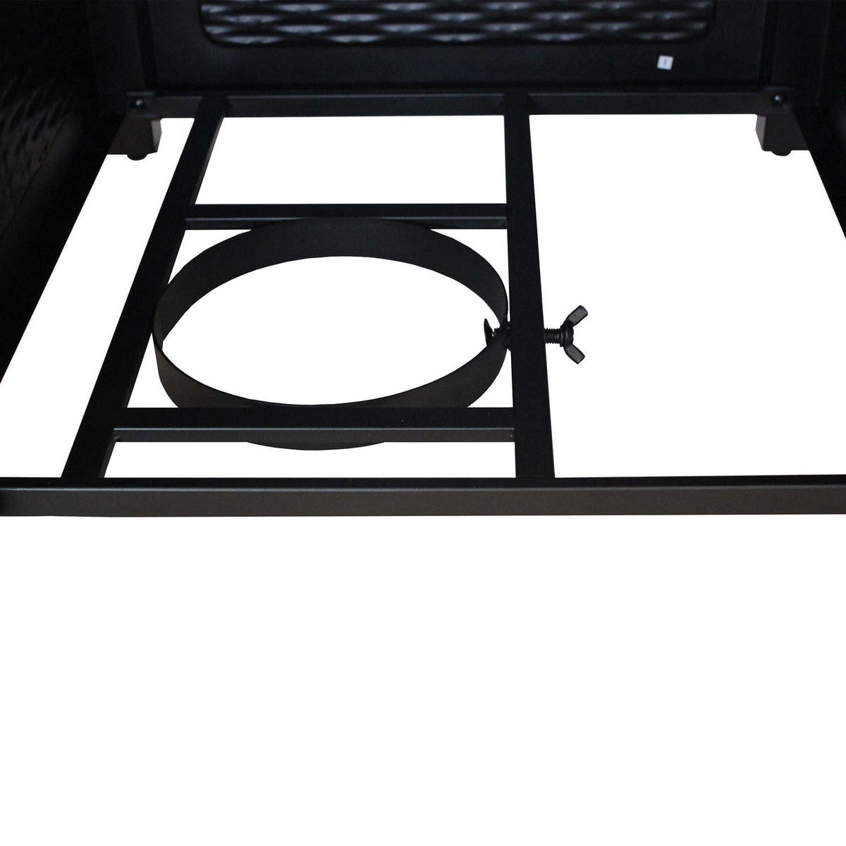 Hometrends Gas Fire pit with Slat Top