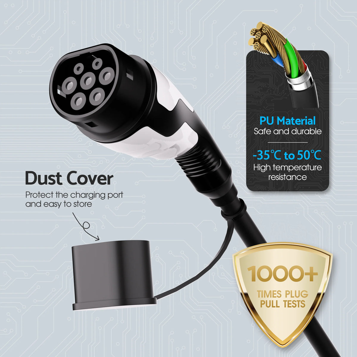 EV Charging Cable 22kW 32A EV Charger