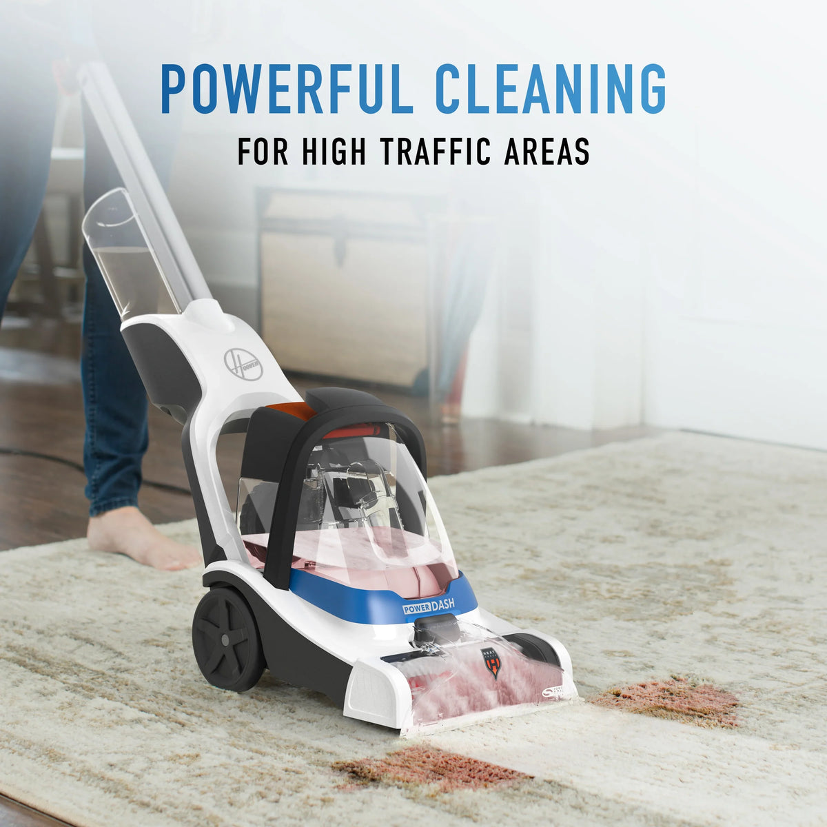 2026 NewHoover PowerDash Pet, Carpet Cleaner Machine, Carpet & Rugs, for Small Spaces, Compact, Lightweight, FH50710CN