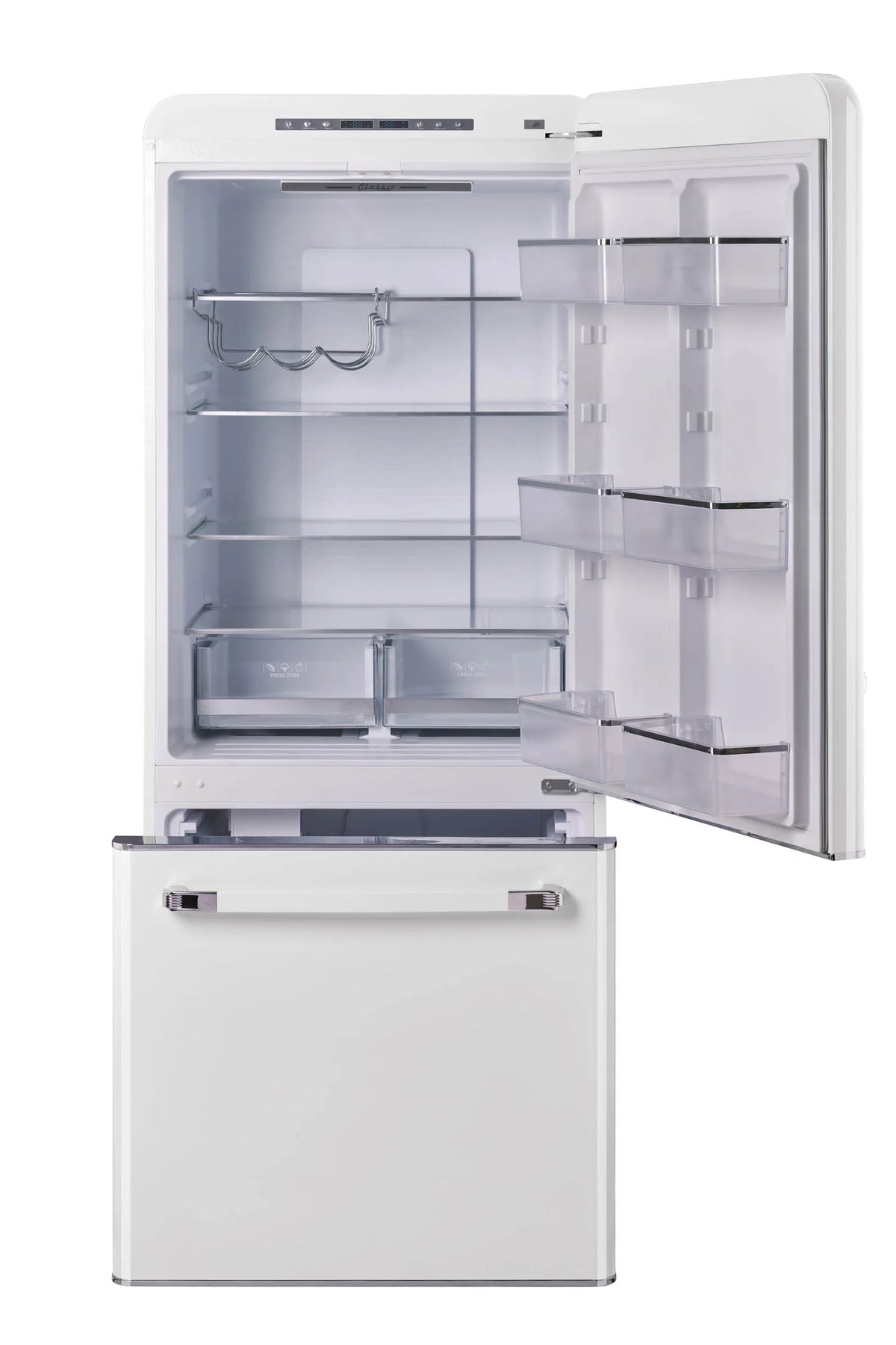 2026 NewUnique Appliances Ugp-510L Ac Classic Retro 30" Wide 17.7 Cu. Ft. Energy Star Certified