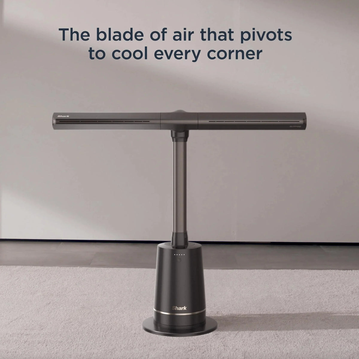 2026 NewShark TurboBlade Fan XL " Ultra-Customizable Bladeless Tower, Pivots, Twists, Oscillates 180", TF200, Charcoal