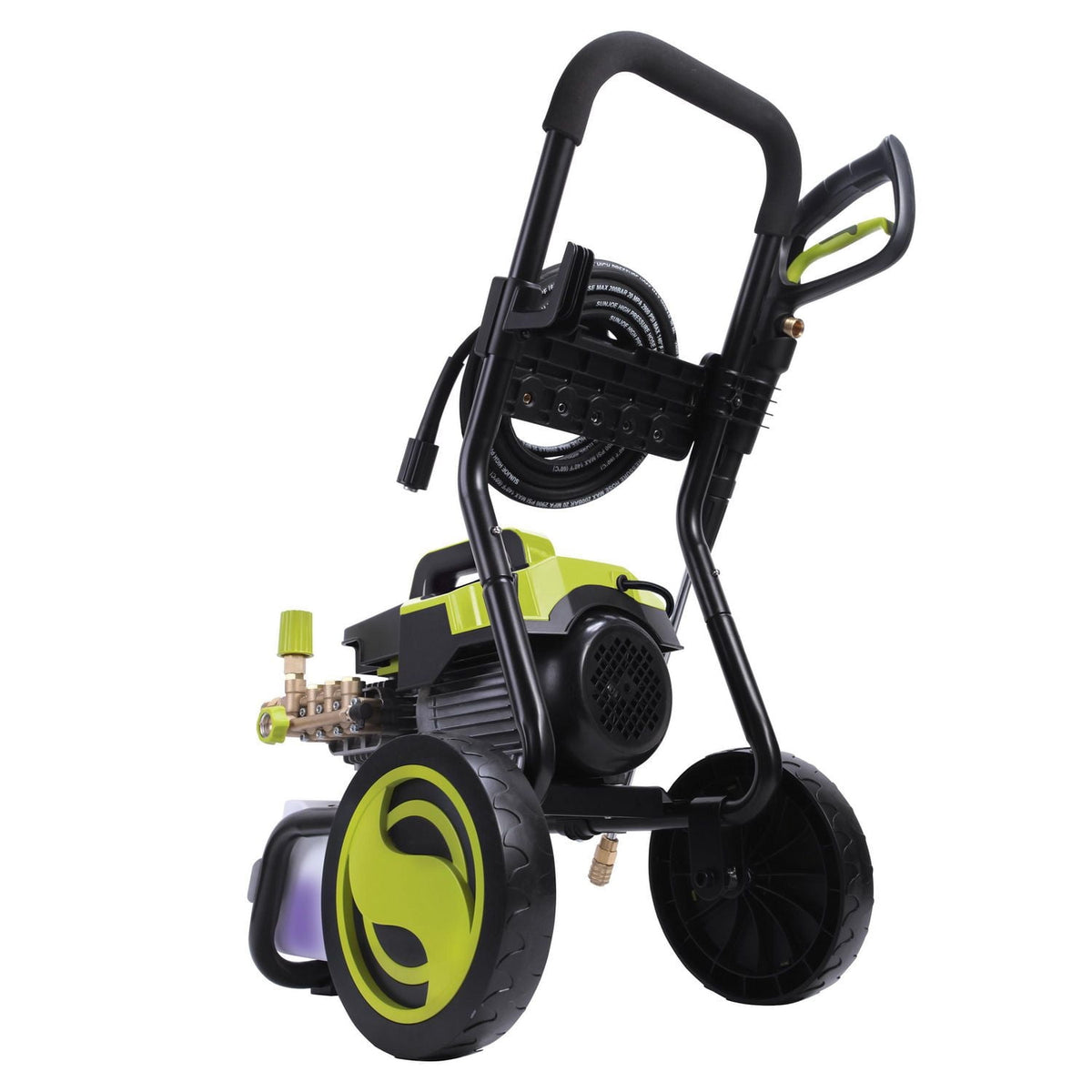 Sun Joe SPX9005-PRO Commercial Series Cold Water Electric Direct Drive Crank Shaft Pressure Washer, 2.15 HP Brushless Induction Motor, 120 Volt, Wall Mount, Roll Cage, 1300 PSI Max* , 2 GPM Max*