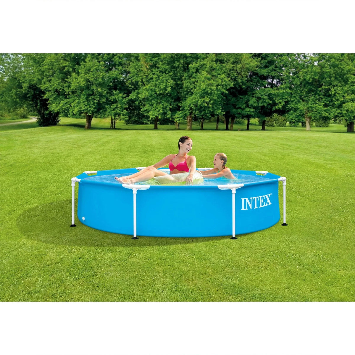 2026 NewIntex 28205EH 8' X 20" Rust Resistant Durable Steel Frame Swimming Pool