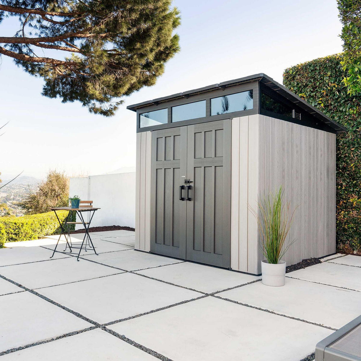 Lifetime 8.3 Ft. x 8.3 Ft. Outdoor Storage Shed