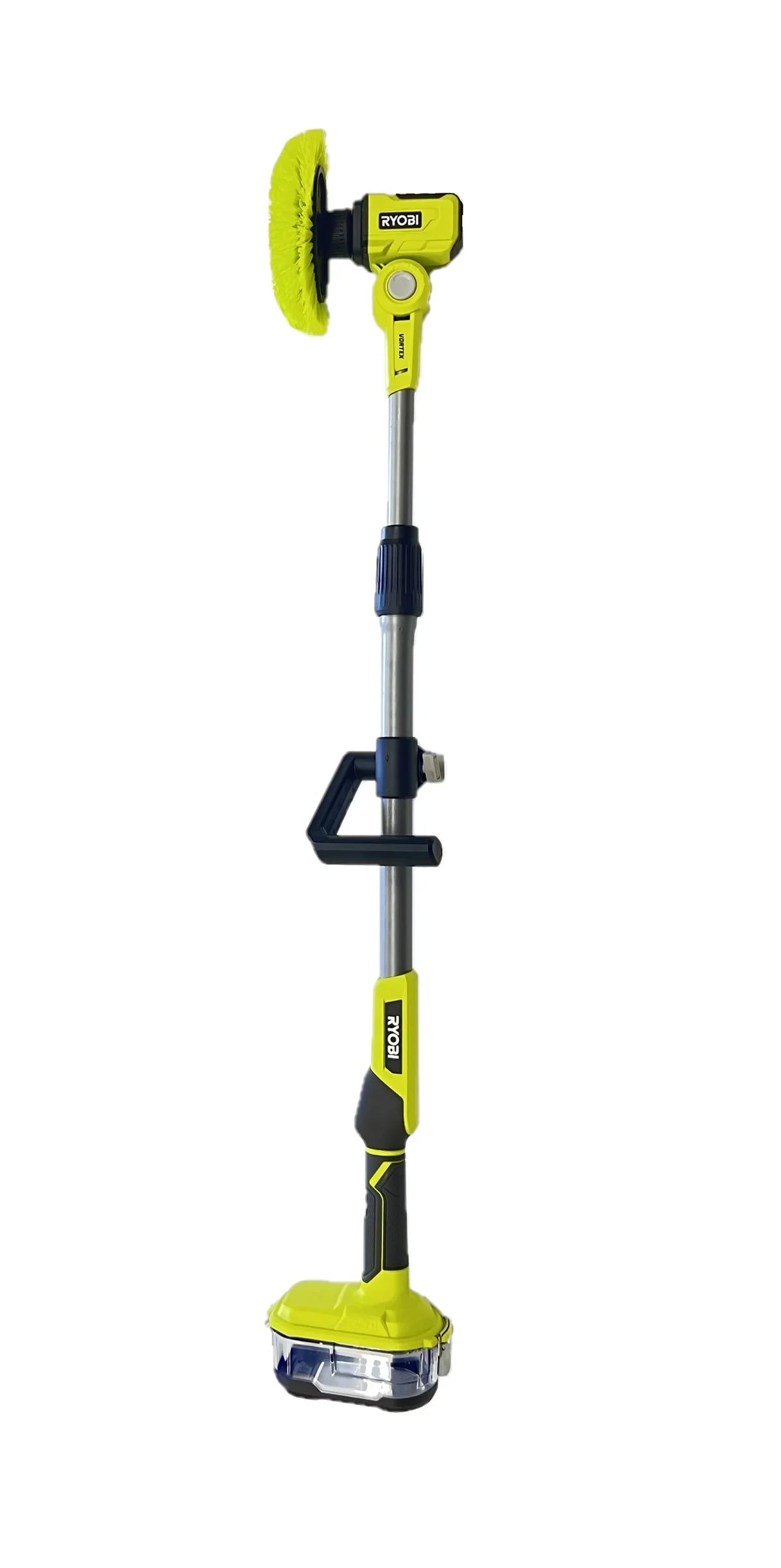 2026 NewRYOBI ONE+ 18V P4500 Cordless Telescoping Power Scrubber Kit with Battery and Charger