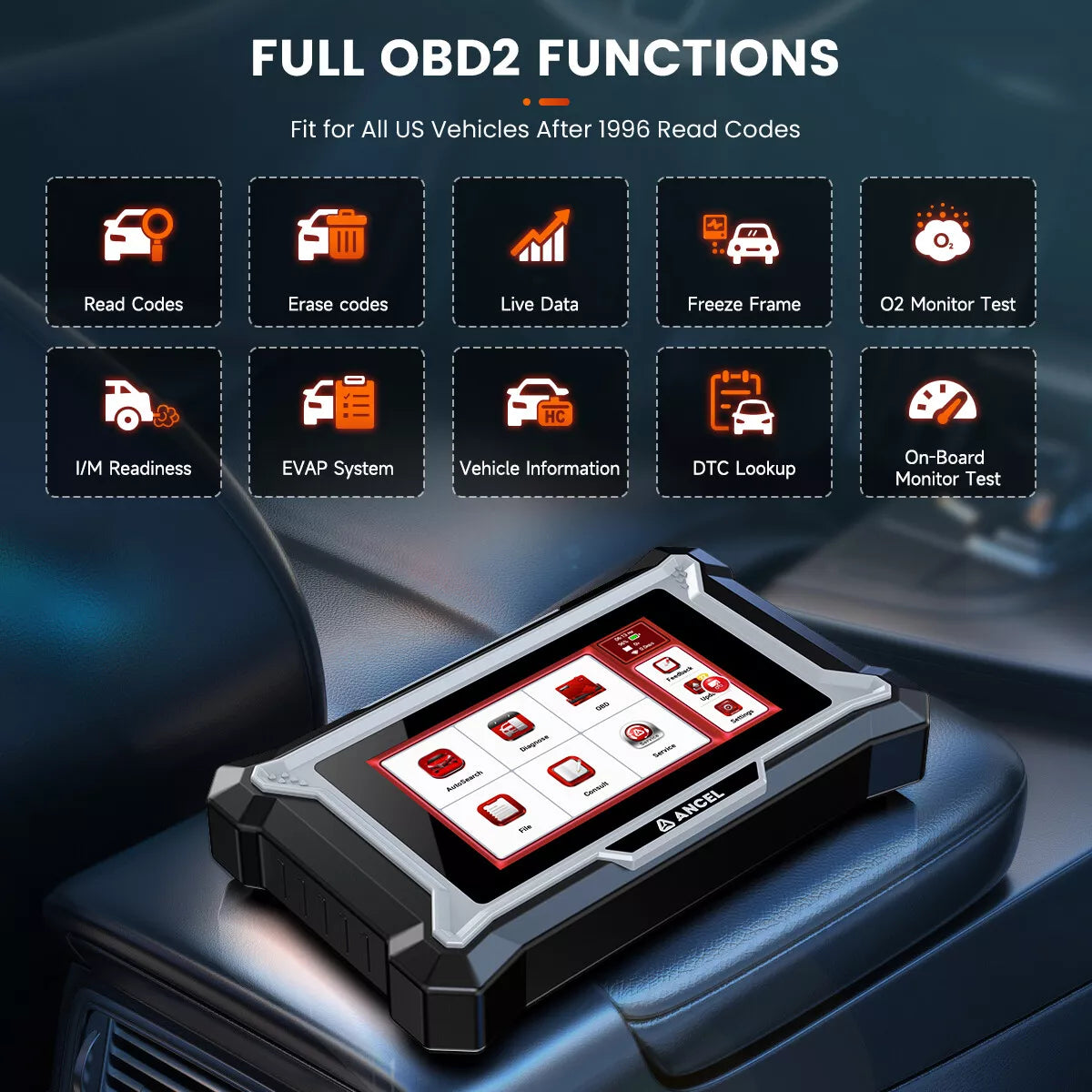 ANCEL OBD2 Scanner with BM310