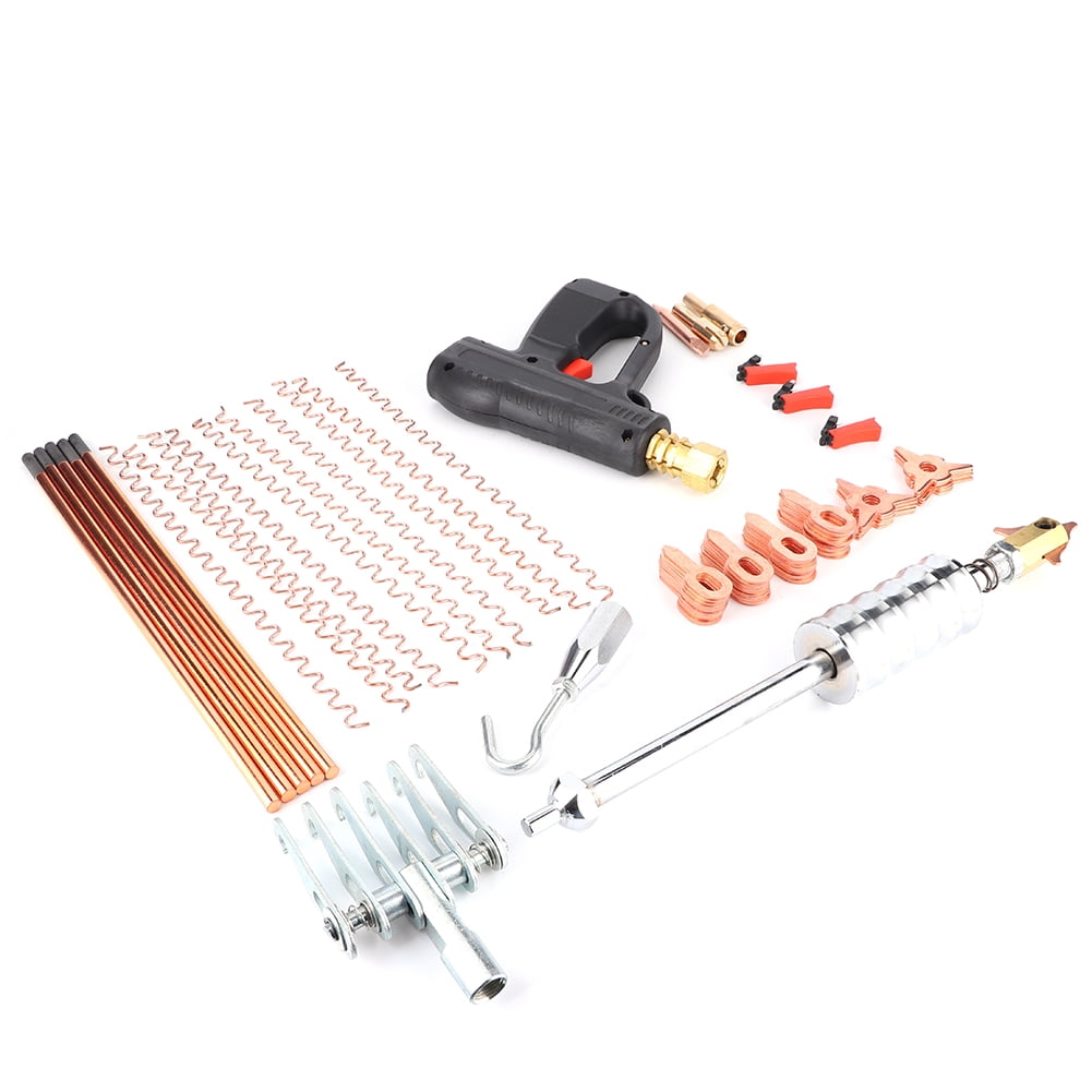 Dent Puller Dent Welder 86pcs Dent Puller Stud Welder Kit Auto Car Spot Repair Device Stud Welding Hammer Tool