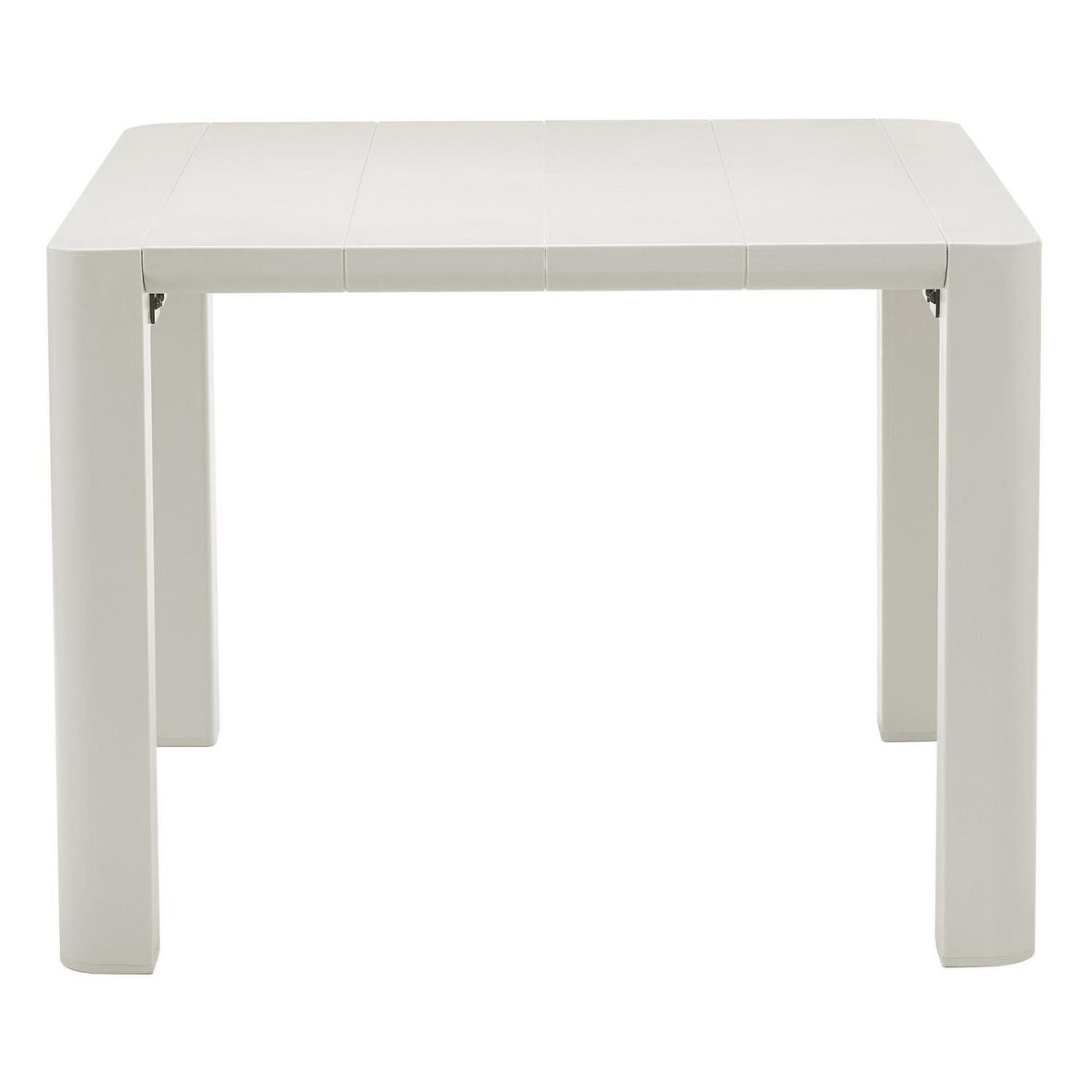 Patioflare 40IN Square Patio Table, Cream