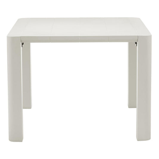 Patioflare 40IN Square Patio Table, Cream