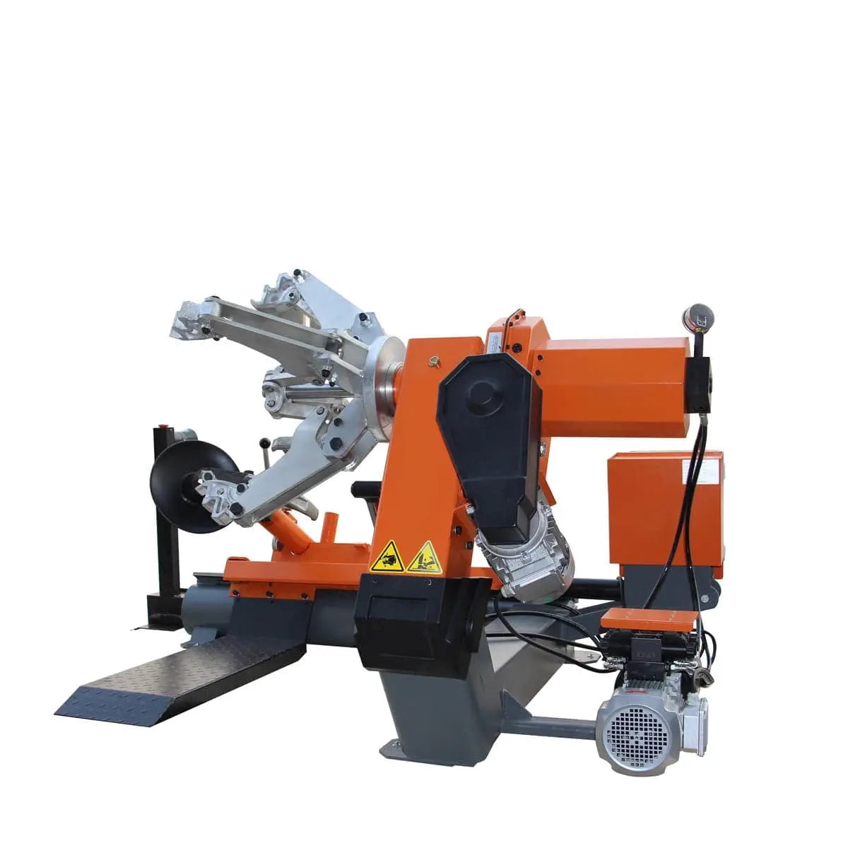 26" Heavy Duty Truck Tire Changer, 63" Tire Capacity, Bead Breaker w/Disk & Bead Hook, 3300 lb Weight Capacity, Portable Controls w/ Foot Pedal, CSA certified Motors, TMG-TTC26