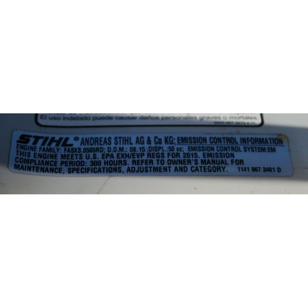 STIHL MS271 Farm Boss Chainsaw  50.2 Cc, 2.6 KW