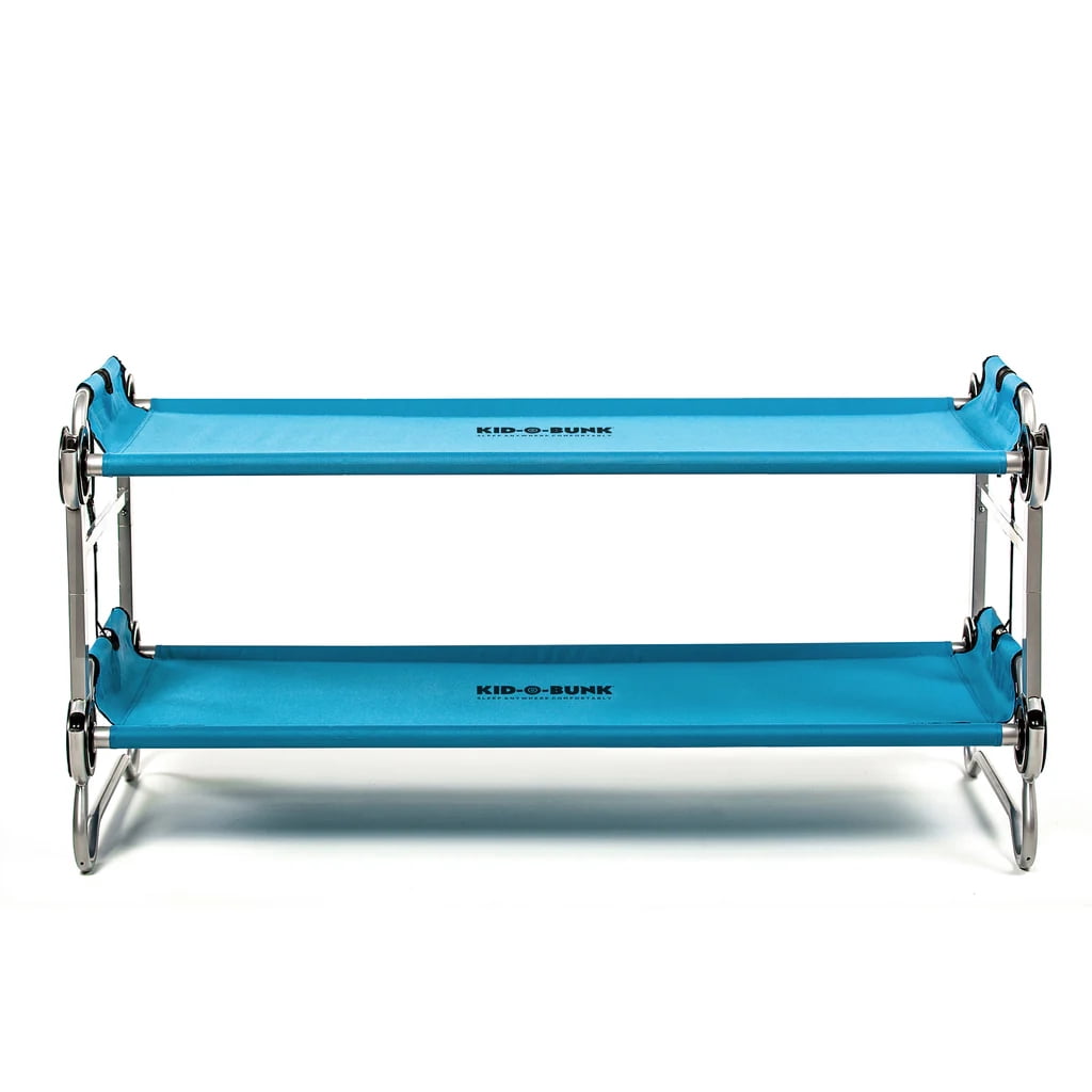 Kid-O-Bunk by Disc-O-Bed Portable Cot System; Teal