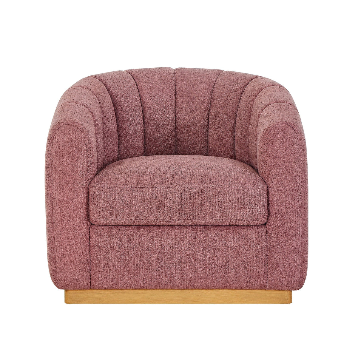 2026 NewBetter Homes & Gardens Lillian Accent Swivel Chair, Cream Linen