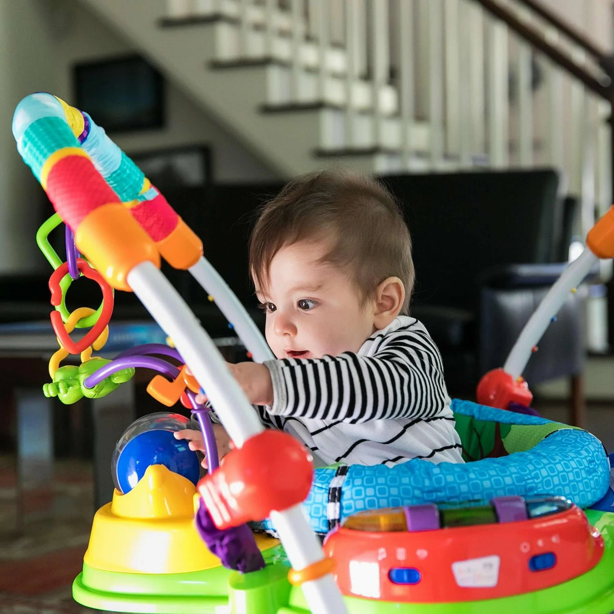 2026 NewBaby Einstein Neighborhood Friends Activity Jumper with Lights and Melodies