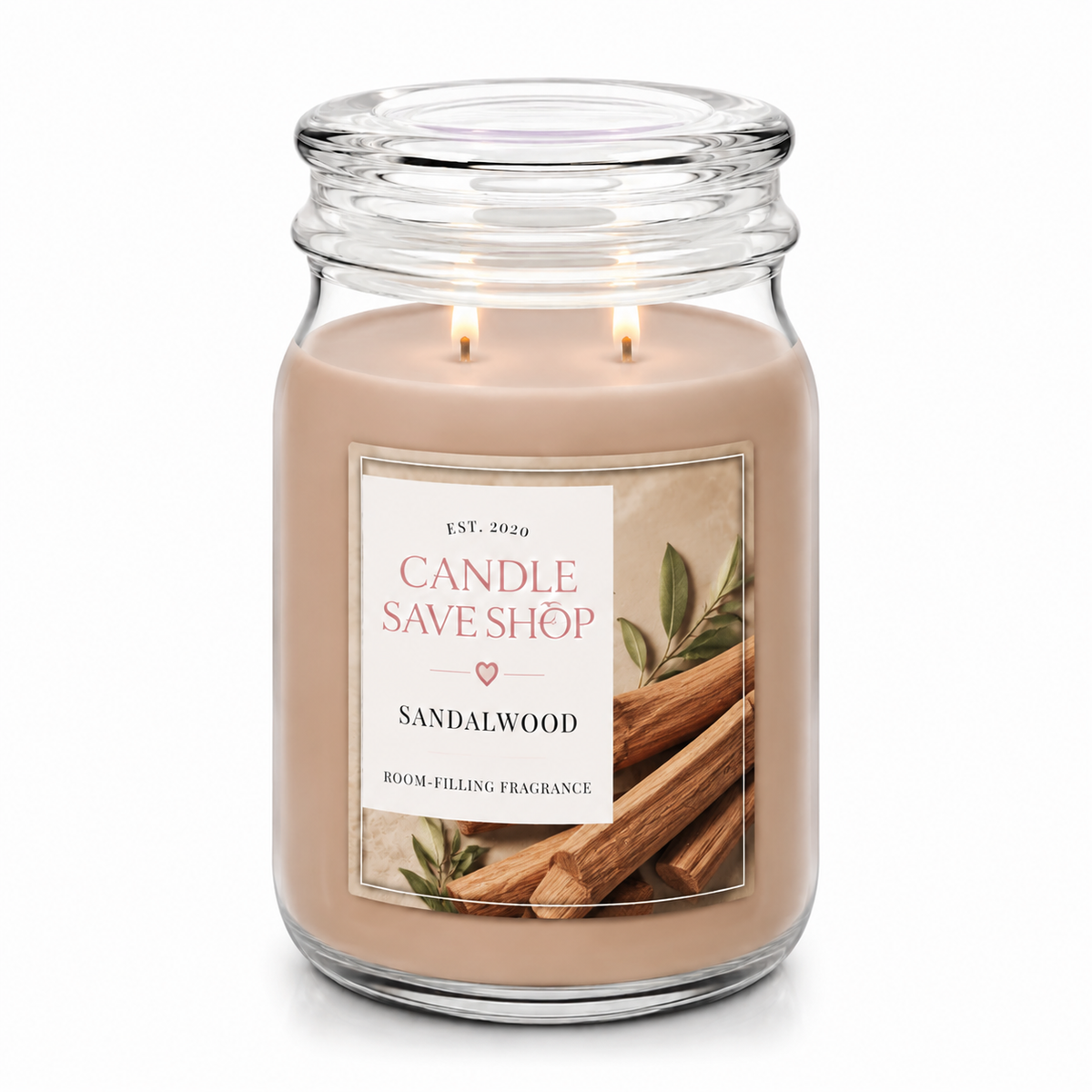 Sandalwood Scented Candle