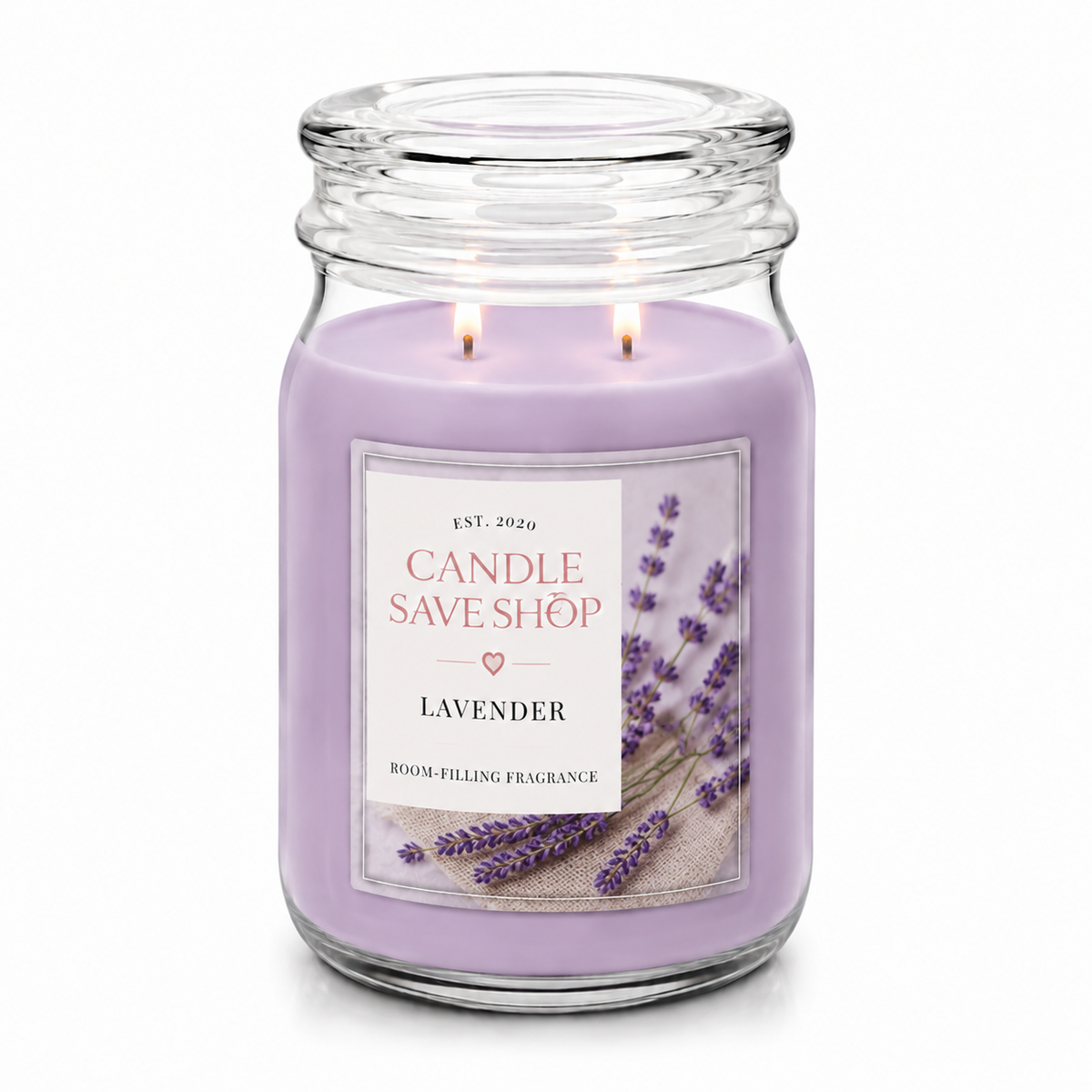 Lavender Serenity Scented Candle