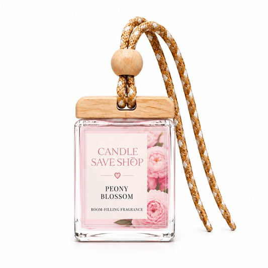 Peony Blossom Car Air Freshener