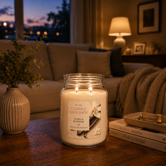 Vanilla Blossom Scented Candle