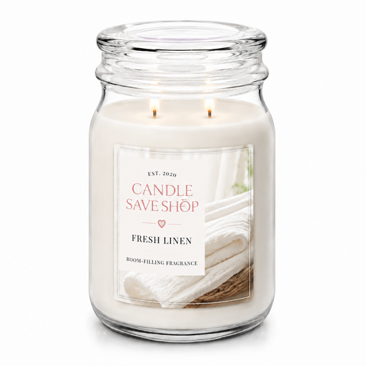 Fresh Linen Scented Candle