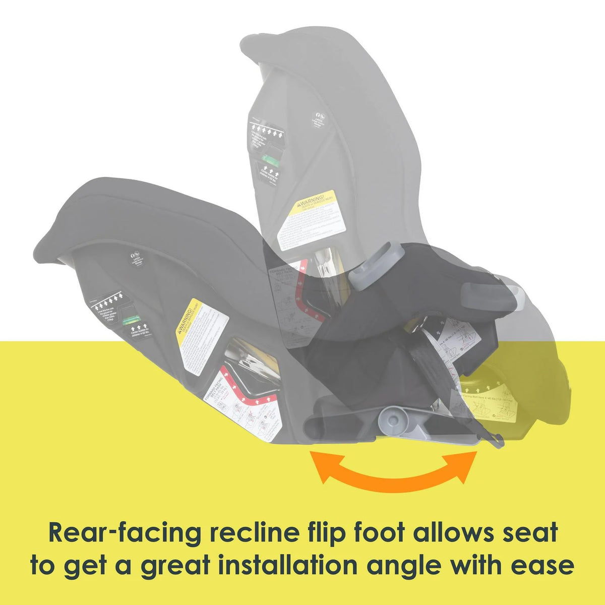 2026 NewBaby Trend Trooper 3-in-1 Convertible Car Seat - Desert Black