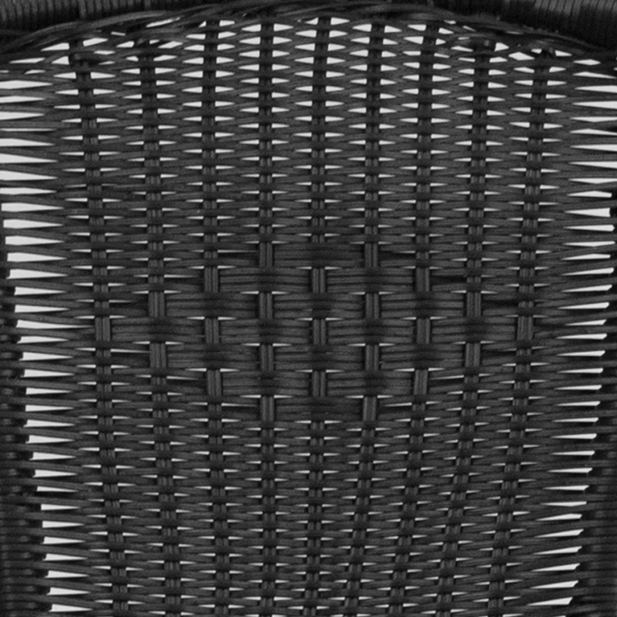 2026 NewEmma + Oliver Indoor/Outdoor Stacking Rattan Restaurant Patio Chairs, Set of 2, Gray