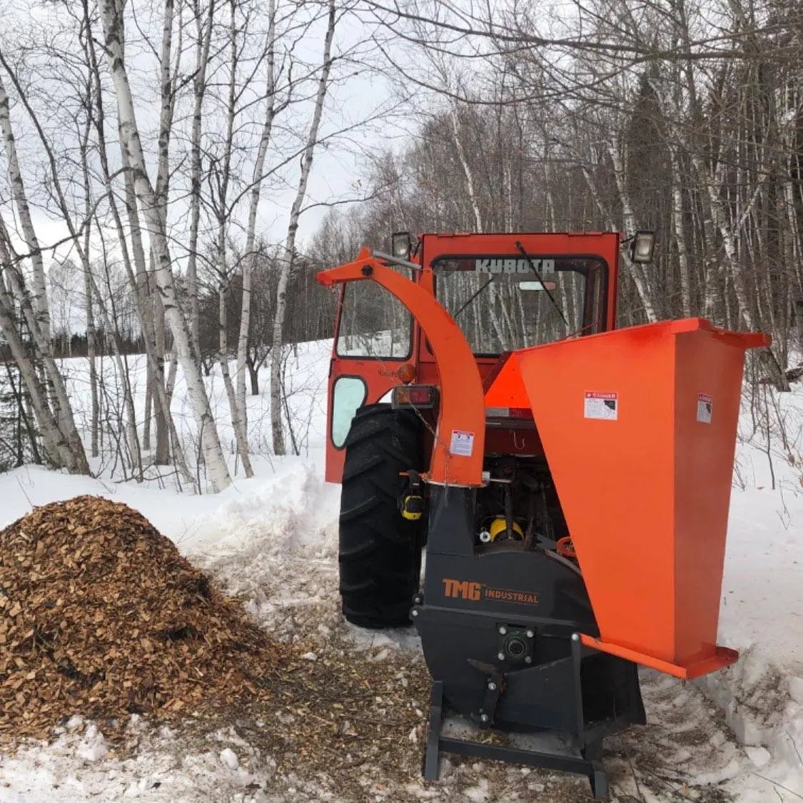 TMG Industrial 6 Inch Wood Chipper, TMG-WC65