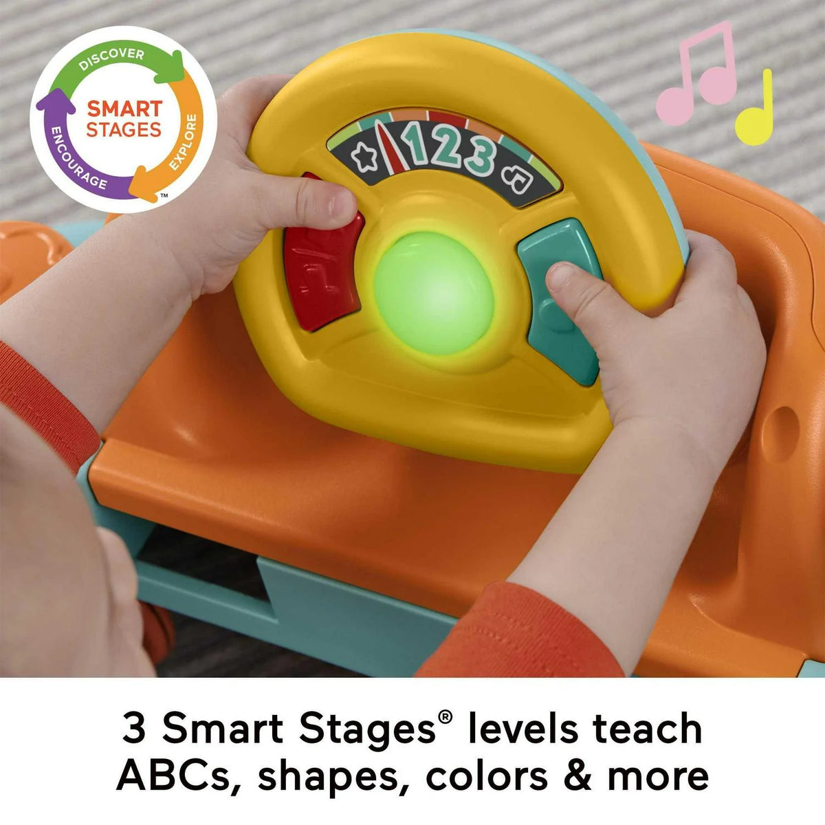 2026 NewFisher-Price 2-in-1 Sweet Ride Jumperoo Activity Center & Learning Toy for Infant and Toddler