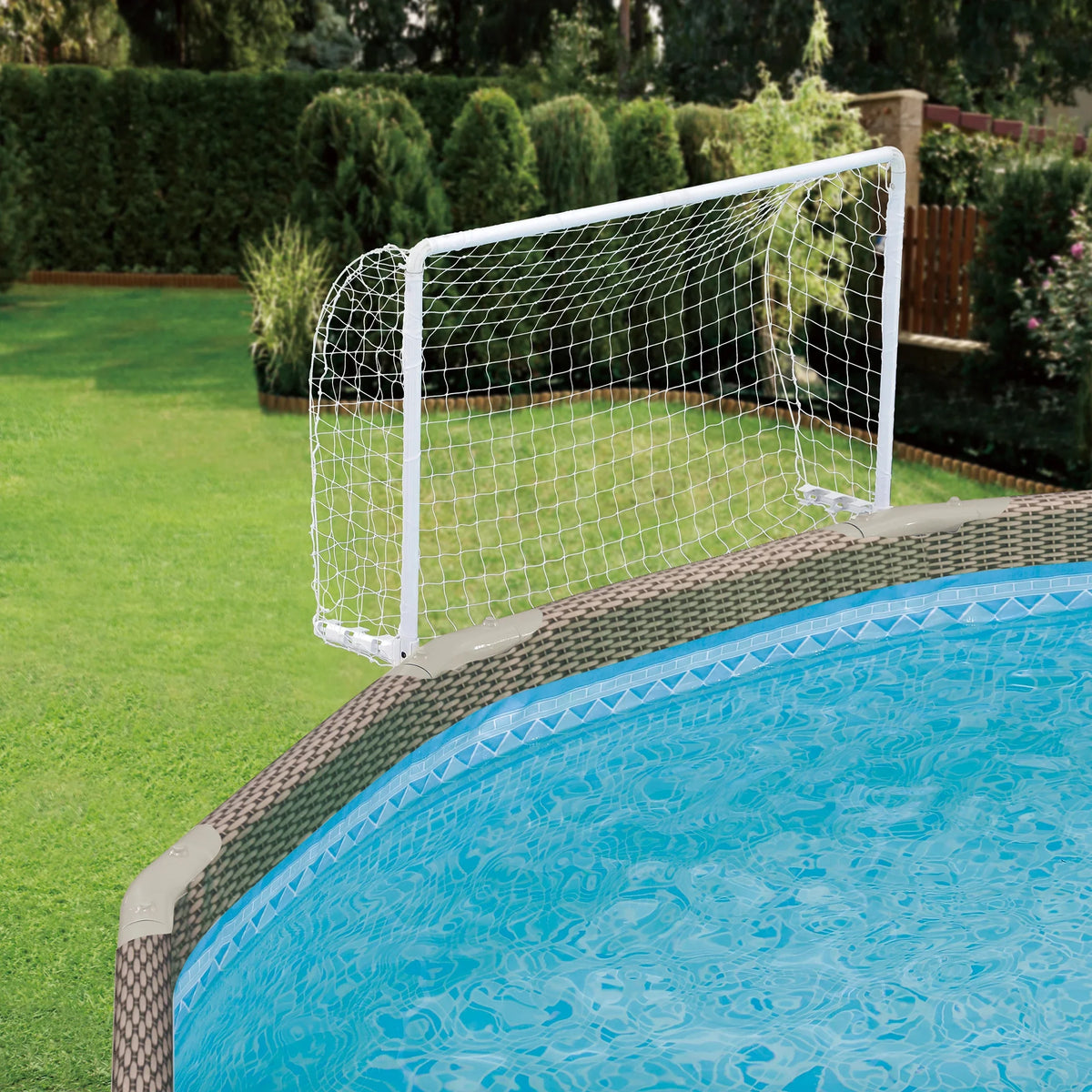 2026 NewFunsicle 15ft Oasis Round Above Ground Metal Frame Swimming Pool, Includes SkimmerPlus Pump, Age 6 & up