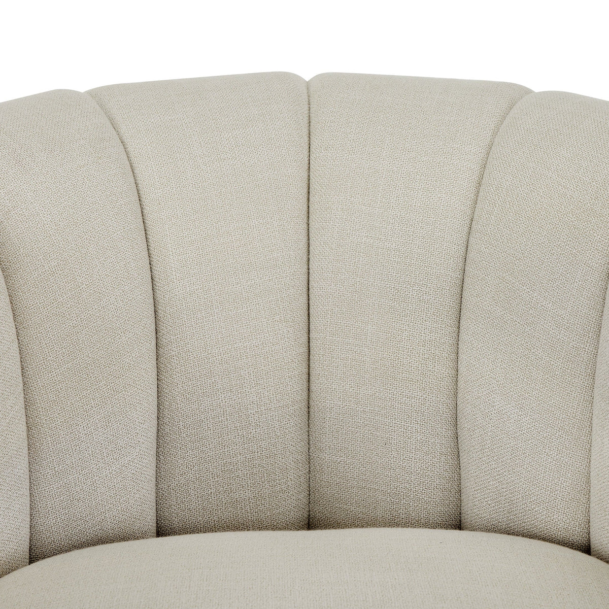 2026 NewBetter Homes & Gardens Lillian Accent Swivel Chair, Cream Linen