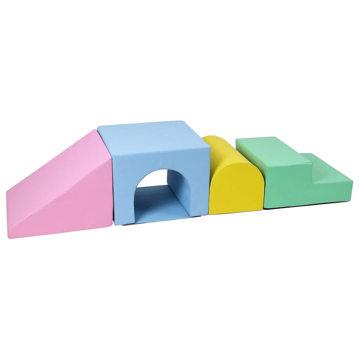 2026 NewSoft Climbing Indoor Set, Foam Climbing Blocks for Toddlers, Climbing, and Sliding Activity Play Set,4PCS