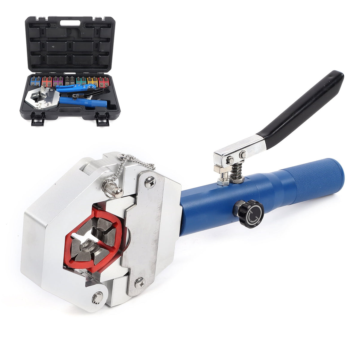 C Hose Crimping Tool,Handheld Hydraulic A/C Hose Hydraulic C Hose Crimper Manual C Hose Crimper Ultra Responsive
