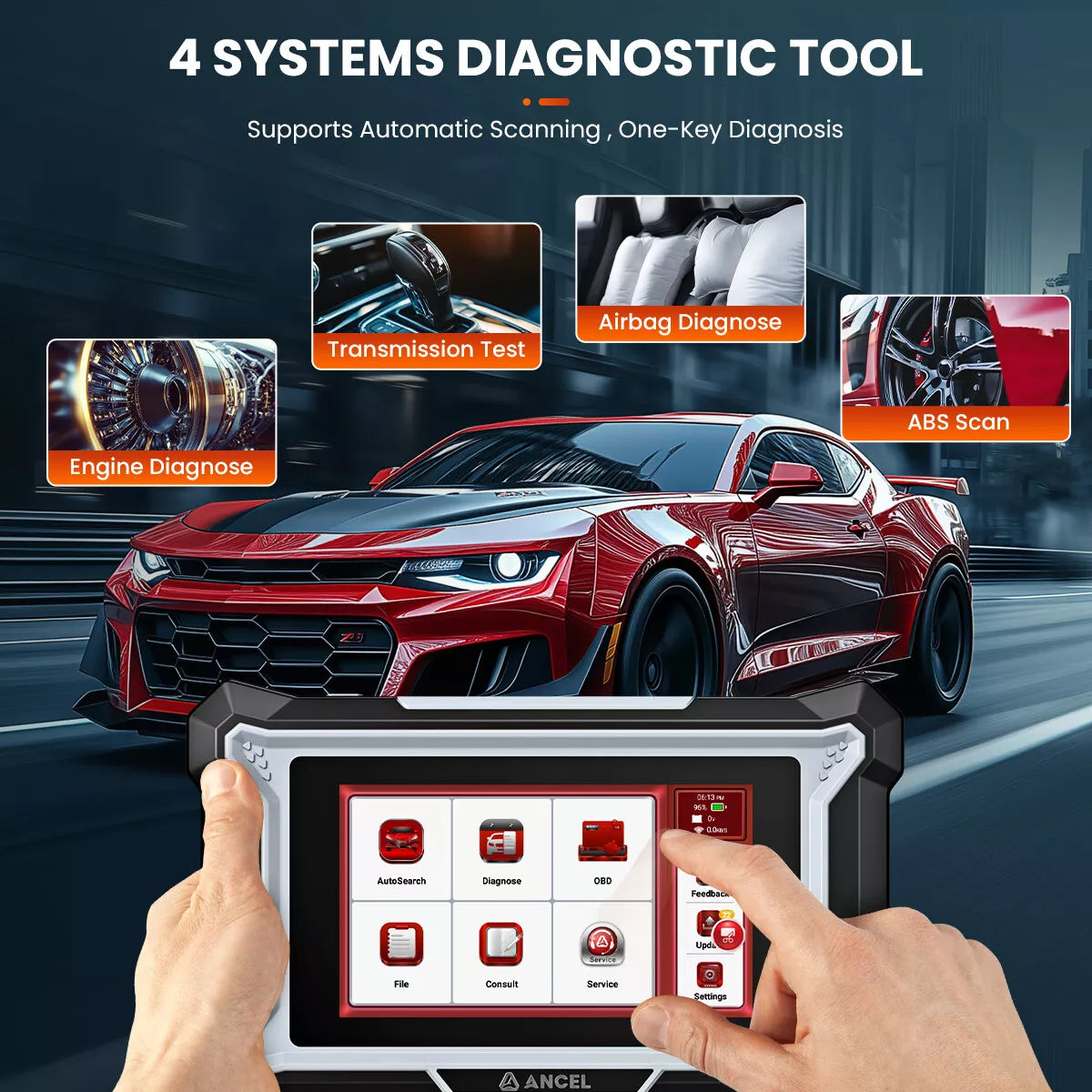 ANCEL OBD2 Scanner with BM310