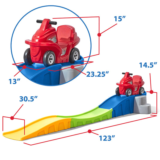 Step2 Anniversary Edition Up and Down Roller Coaster Ride-on Toy