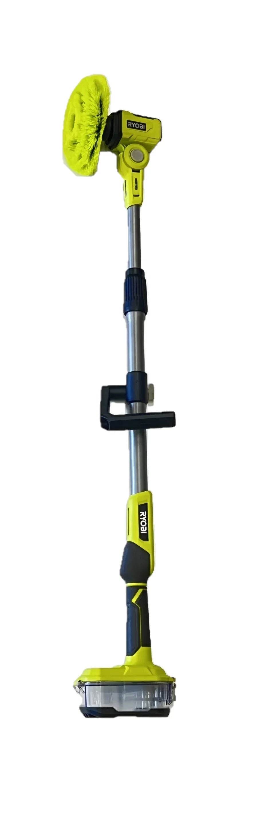 2026 NewRYOBI ONE+ 18V P4500 Cordless Telescoping Power Scrubber Kit with Battery and Charger