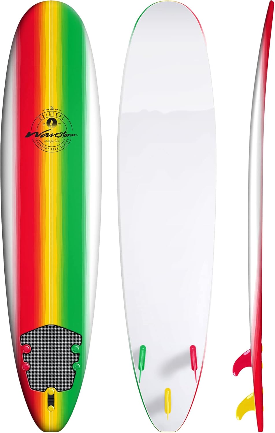 Classic Soft Top Foam 8ft Surfboard