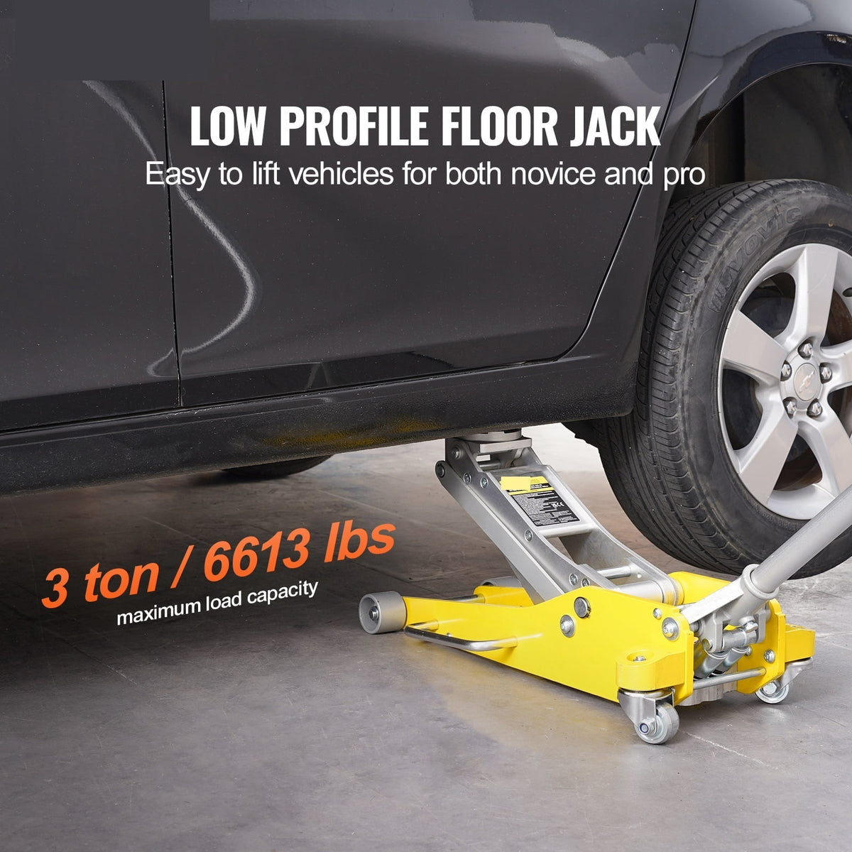 3T/2T Floor Jack Aluminum Hydraulic Racing Floor Jack Hydraulic Car Jack With Dual Piston Quick Lift Pump For Auto Repaire ,Easy to Operate
