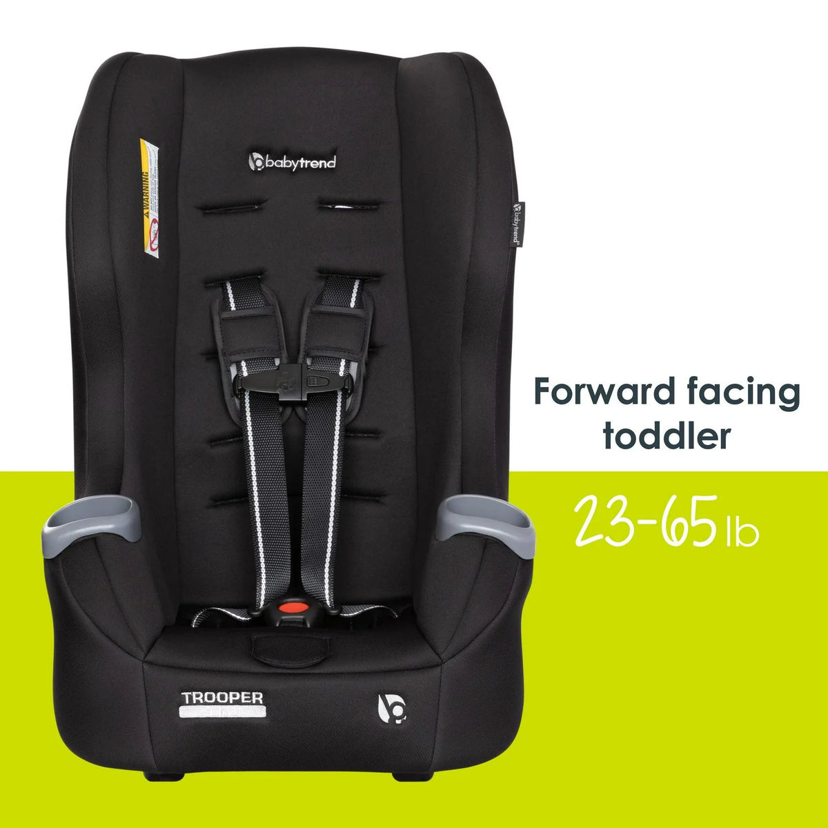2026 NewBaby Trend Trooper 3-in-1 Convertible Car Seat - Desert Black