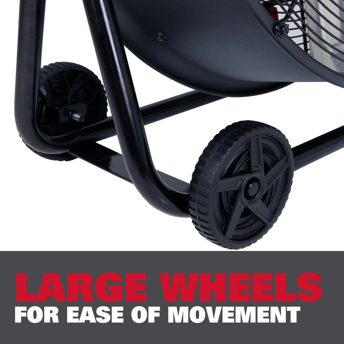 2026 NewEcomax 24 Inch High Velocity Drum Floor Fan. Industrial. 3-Speed. Adjustable Tilt