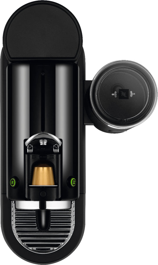 De'Longhi - Nespresso Citiz Espresso Machine by De'Longhi with milk frother - Limousine Black